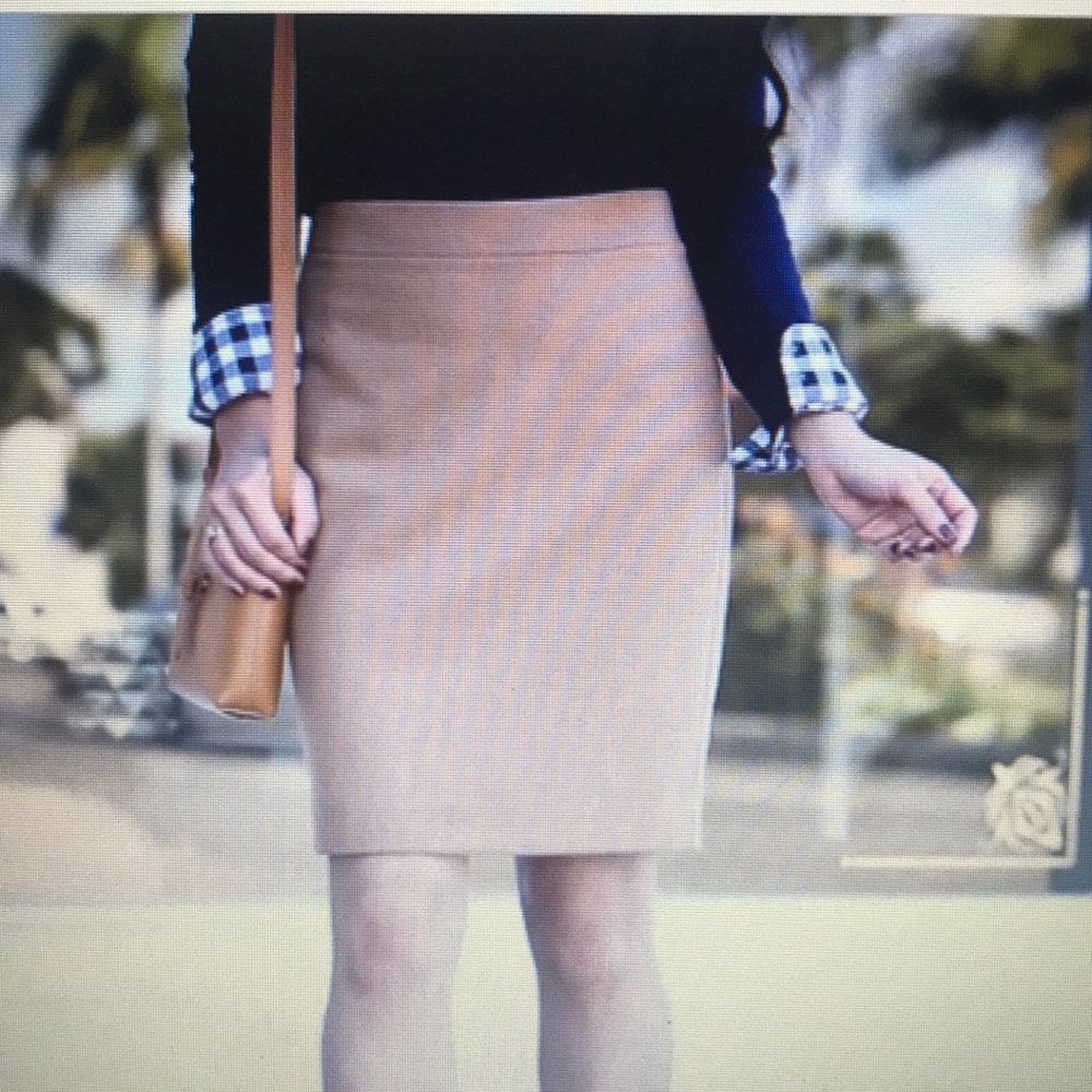 J Crew A-line pencil skirt